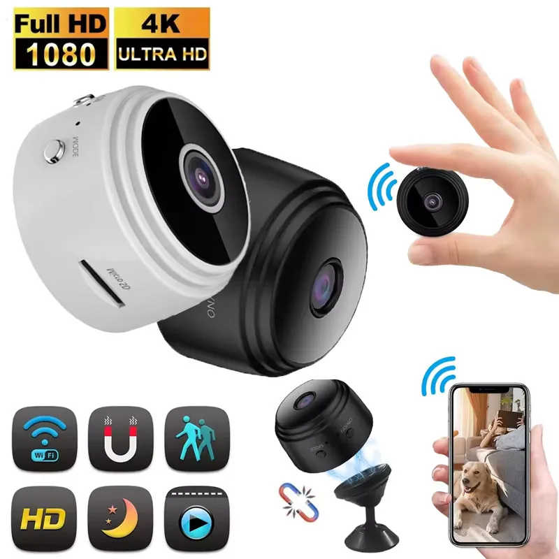 Home Security Monitoring Service - A9 Mini WiFi Camera Remote Wireless