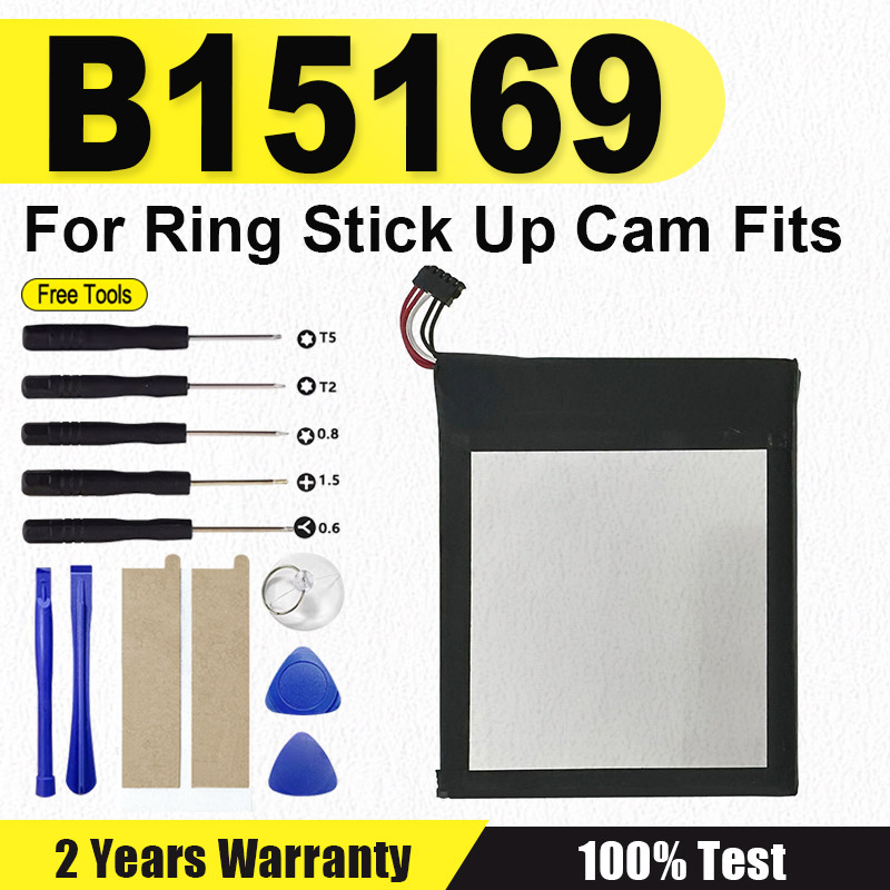 Home Security Ring Camera - B15169 Home Security Camera Battery for