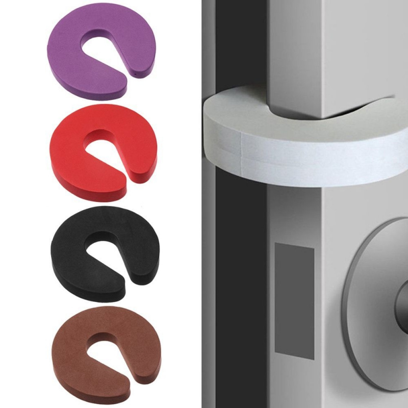 Home Security Kitchener - Door Finger Protector Guard Soft Foam