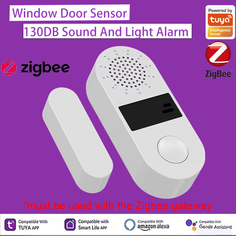 Window Alarm Sensor - Tuya Zigbee Wireless Door Window Contact