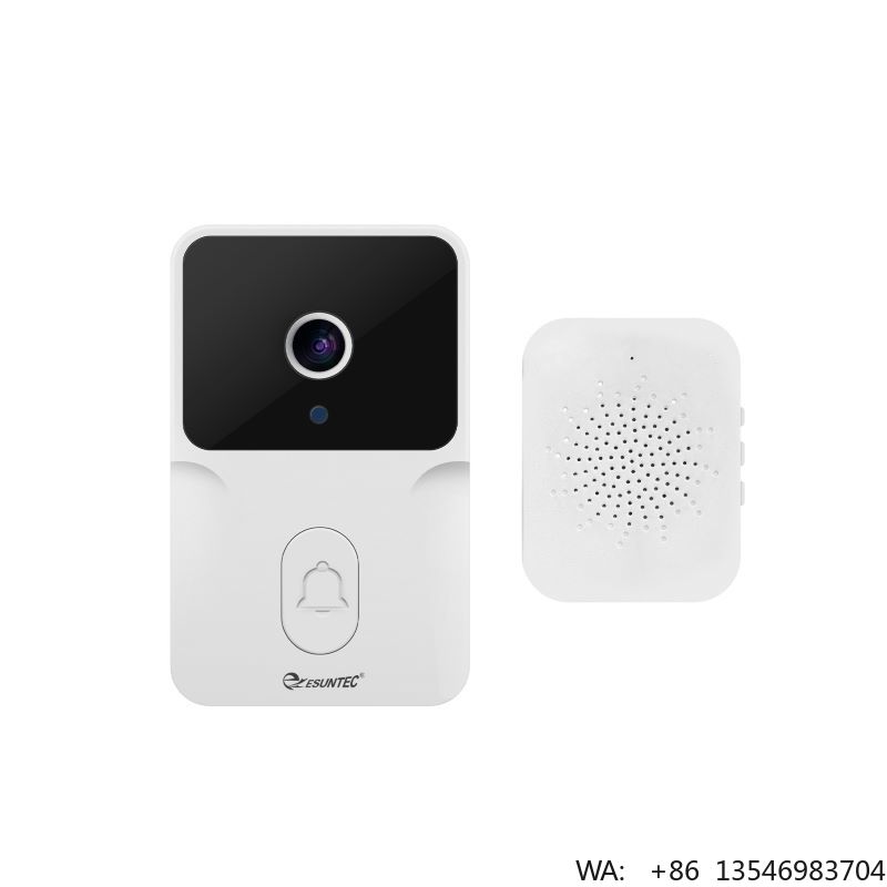 Home Security Ring Camera - Smart Home Security Intercom WiFi Video