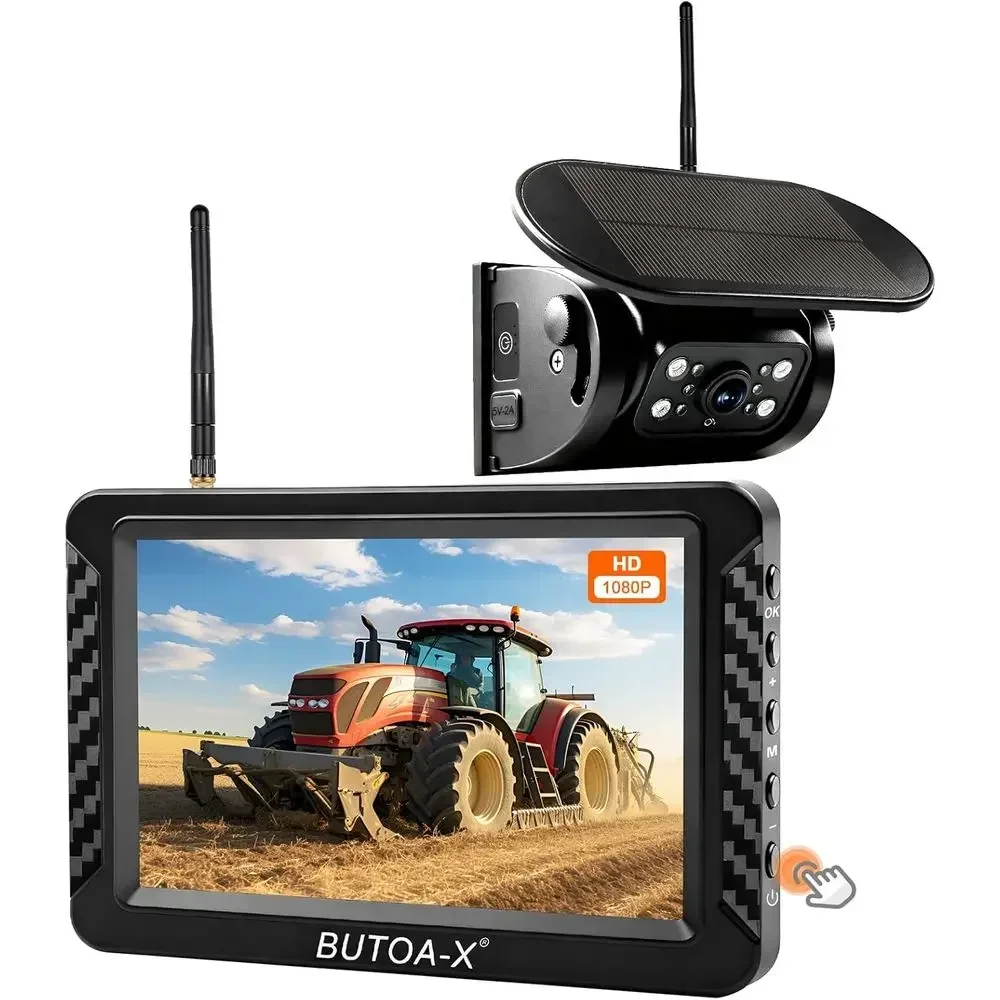 Camera Solar Wireless - X5 Magnetic Solar Wireless Backup Camera