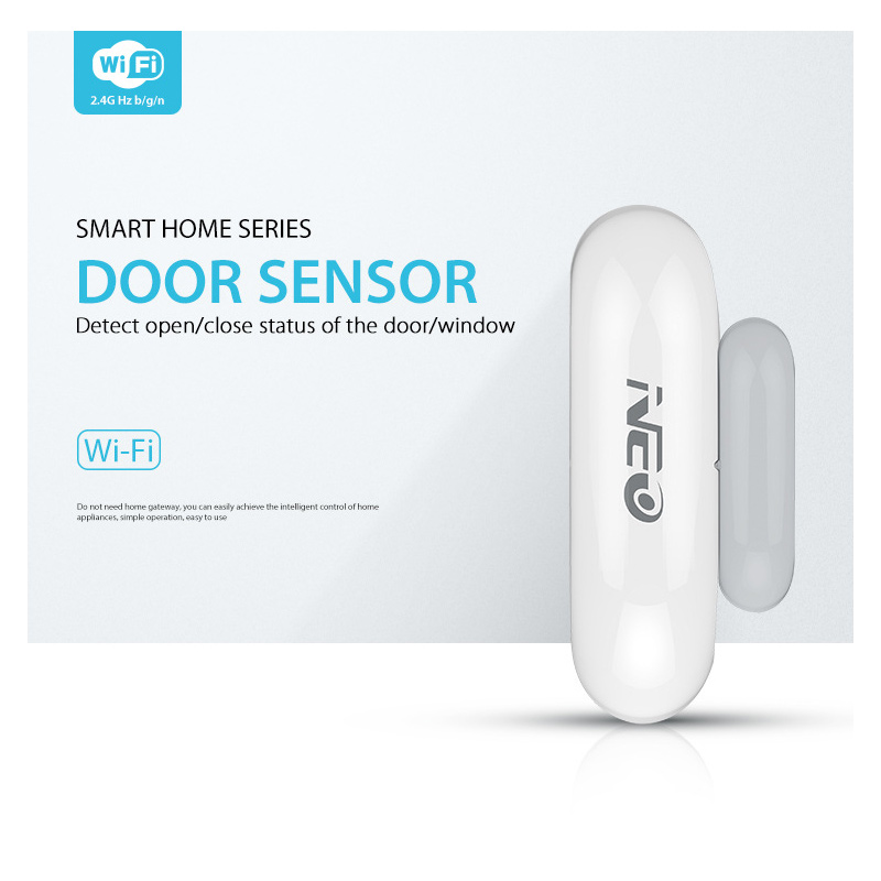 Window Alarm Sensor - Tuya WiFi Door&Window Sensor Intelligent Wireless