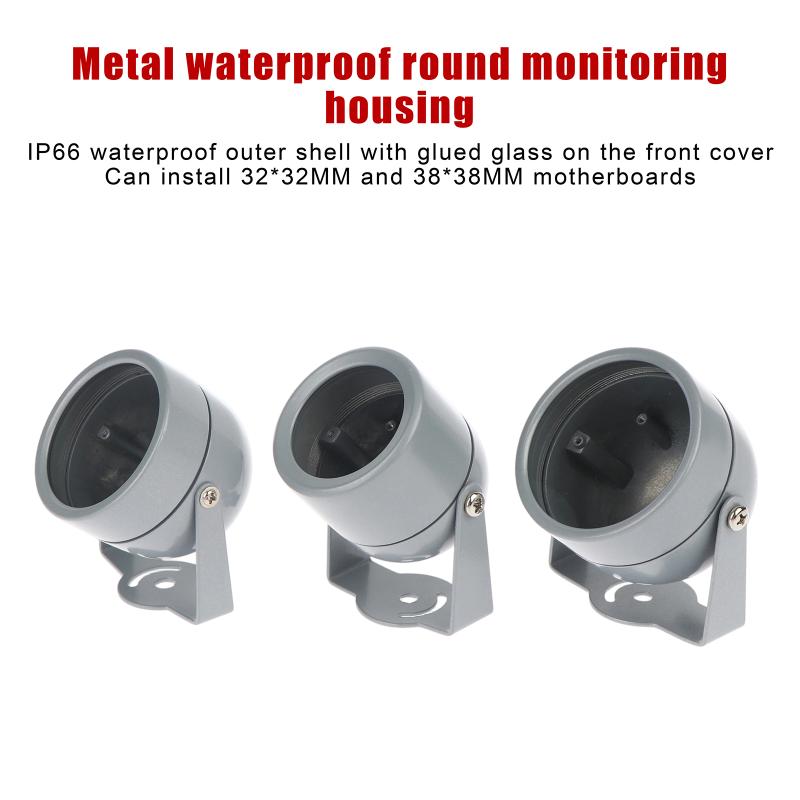 Home Security Ring Camera - Outdoor Waterproof Metal Housing Cover for