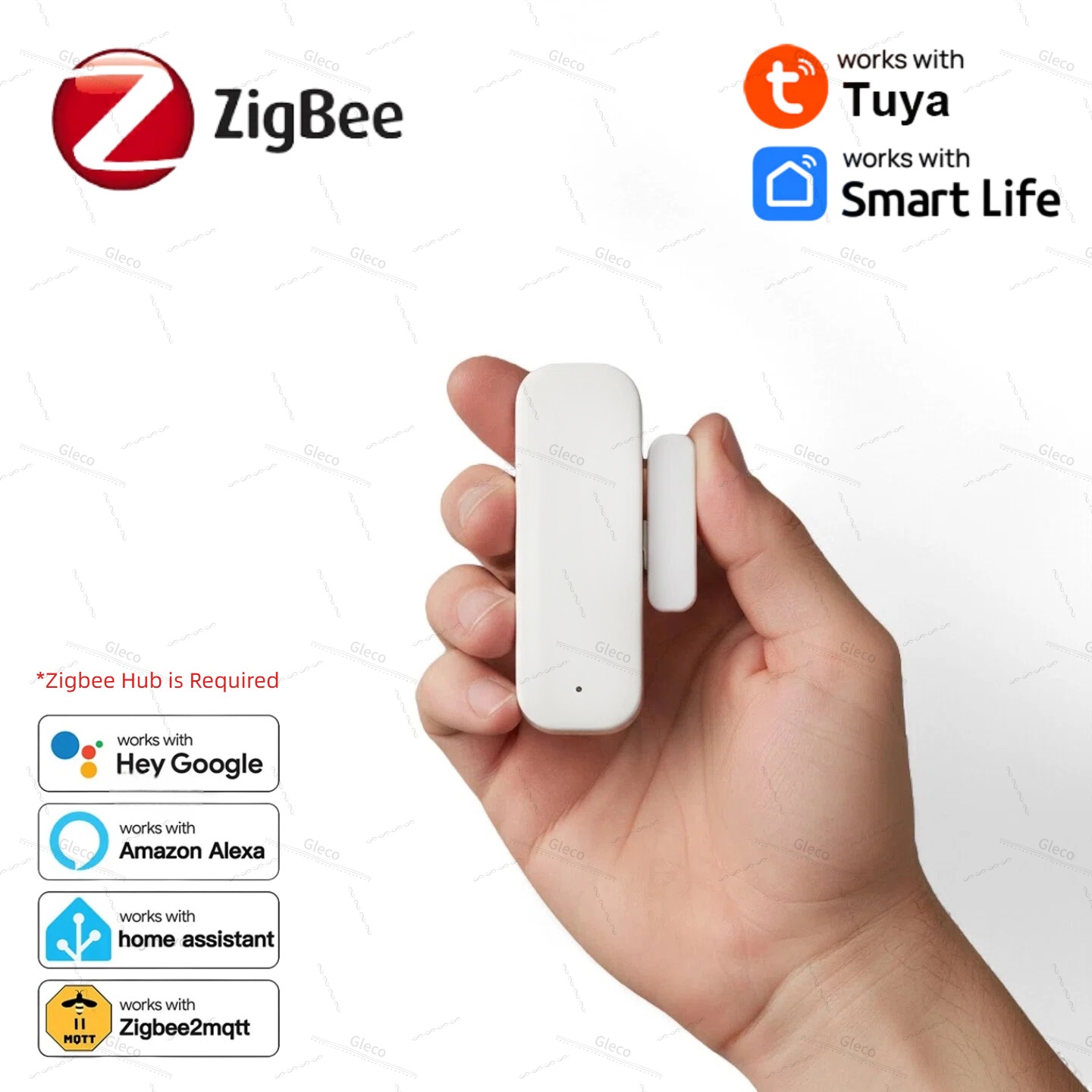 Window Alarm Sensor - Tuya Zigbee Door Window Sensor Alarm