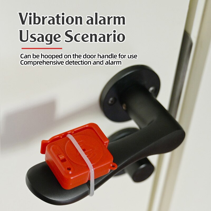 Window Alarm Sensor - KERUI Wireless Vibration Alarm Sensors 120dB