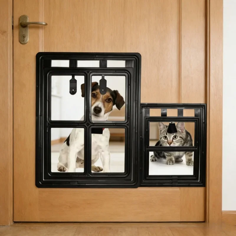 Pet Screen Door Lockable Plast - Home Security Fence review and price