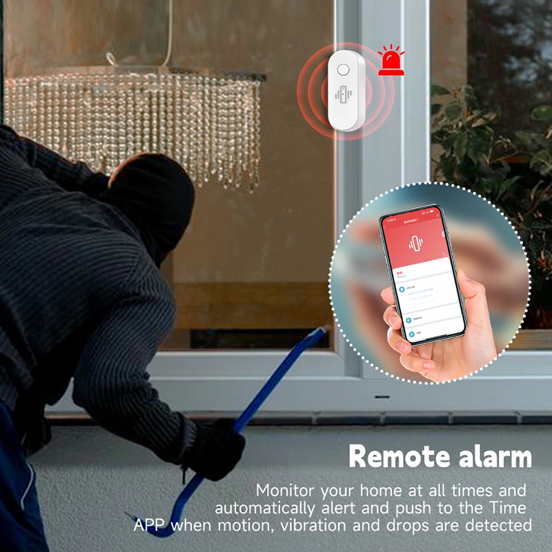 Tuya WiFi Vibration Detector G - Window Alarm Sensor review and price