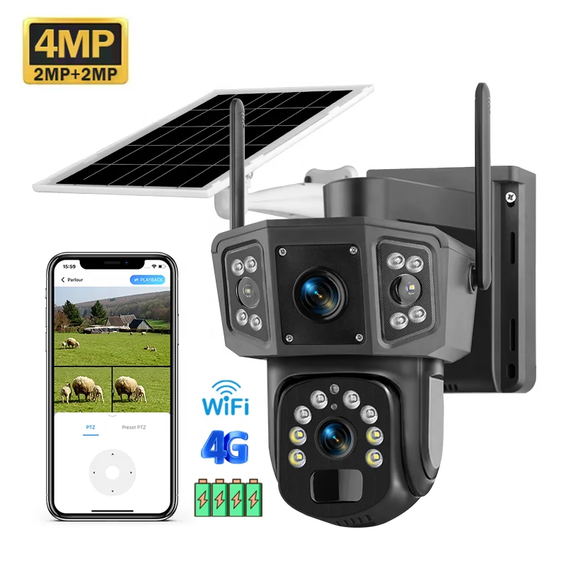 2026 V380 Pro 4MP Wireless PTZ - Camera Solar Wireless review and price