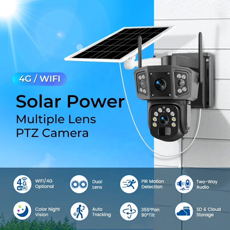 2026 V380 Pro 4MP Wireless PTZ - Camera Solar Wireless review and price