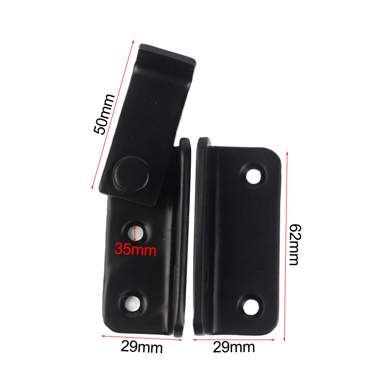 1Pc Black Stainless Steel Lock - Home Security Fence review and price