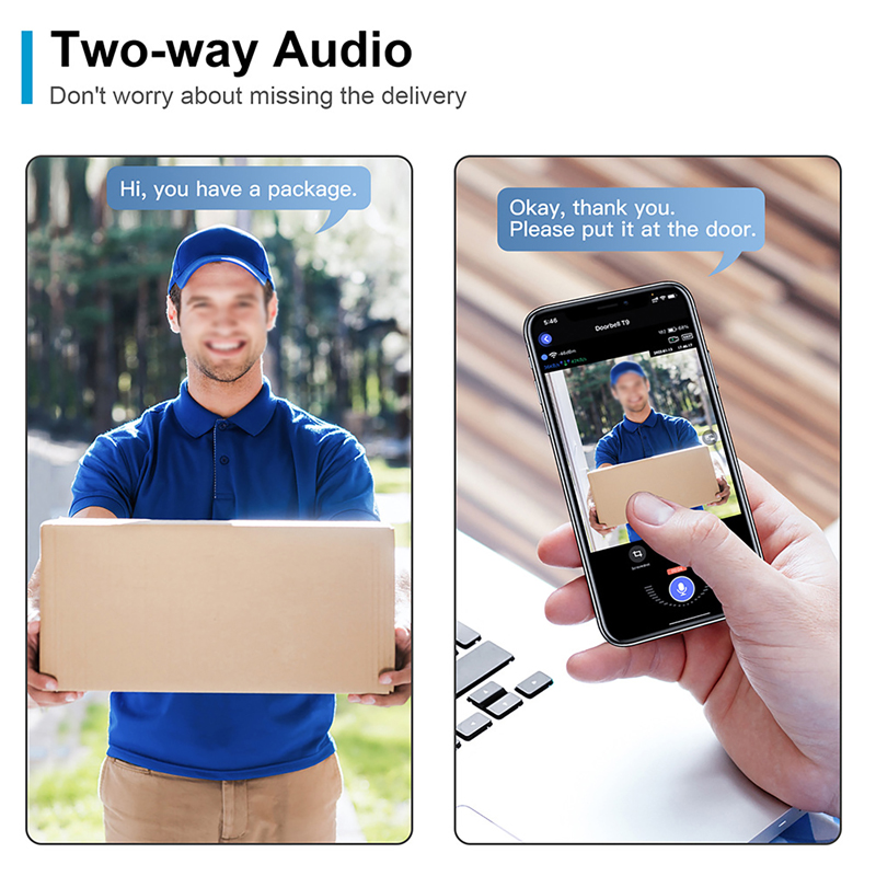 WiFi Smart Video Doorbell Came - Home Security Doorbell Camera review and price