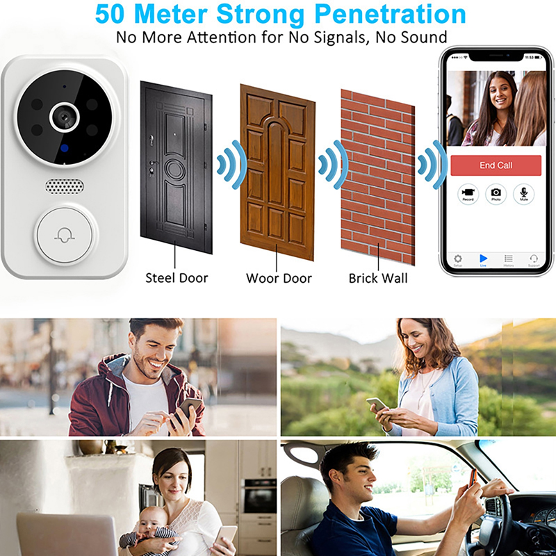 WiFi Smart Video Doorbell Came - Home Security Doorbell Camera review and price