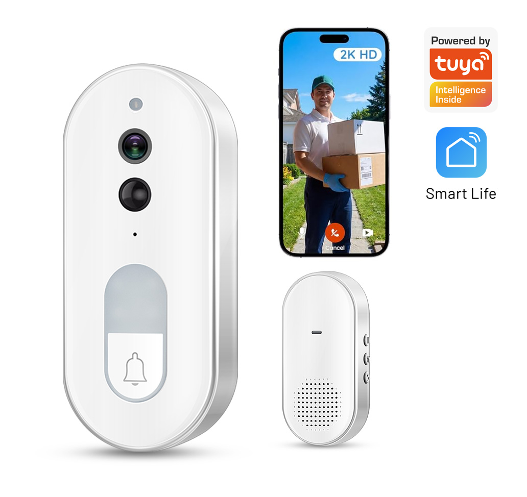 Tuya Smart Video Doorbell Wire - Home Security Doorbell Camera review and price
