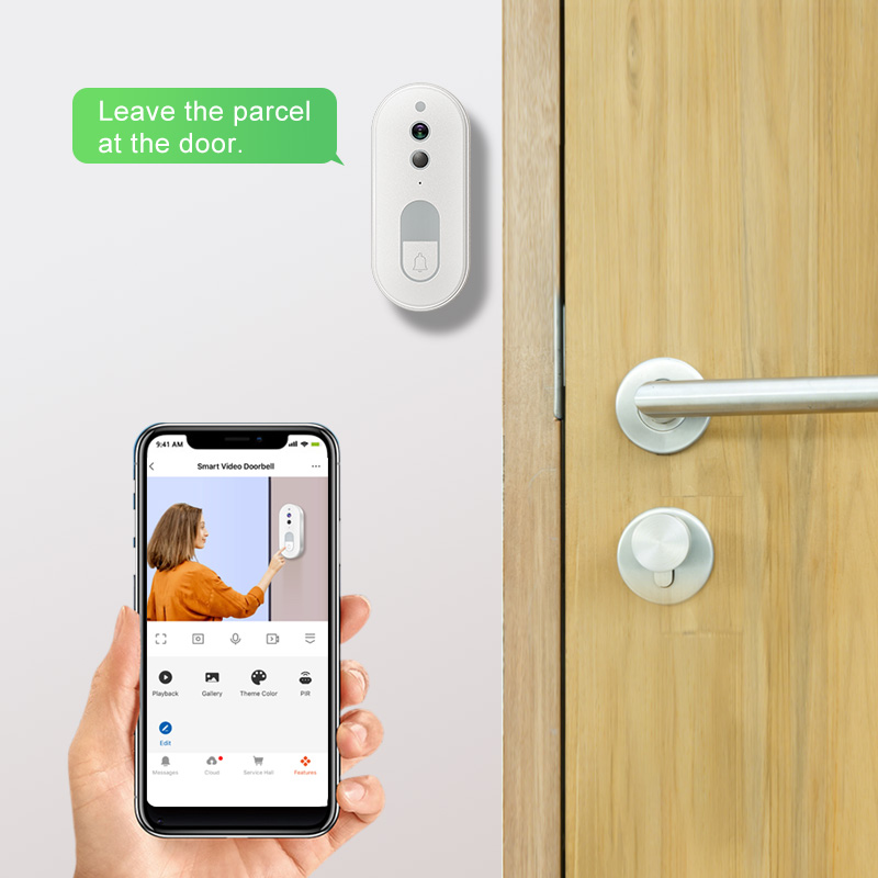 Tuya Smart Video Doorbell Wire - Home Security Doorbell Camera review and price