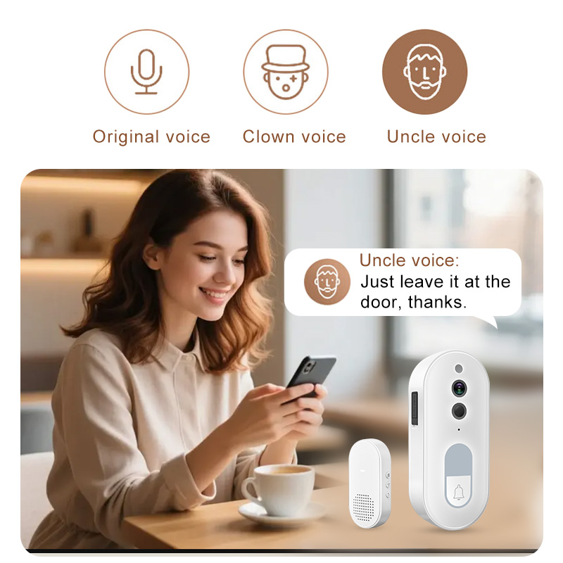 Tuya Smart Video Doorbell Wire - Home Security Doorbell Camera review and price