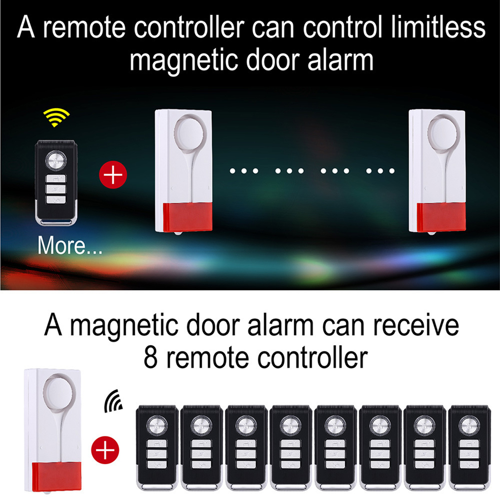 Anti-Theft Alarm 110db Loud Do - Window Alarm Sensor review and price