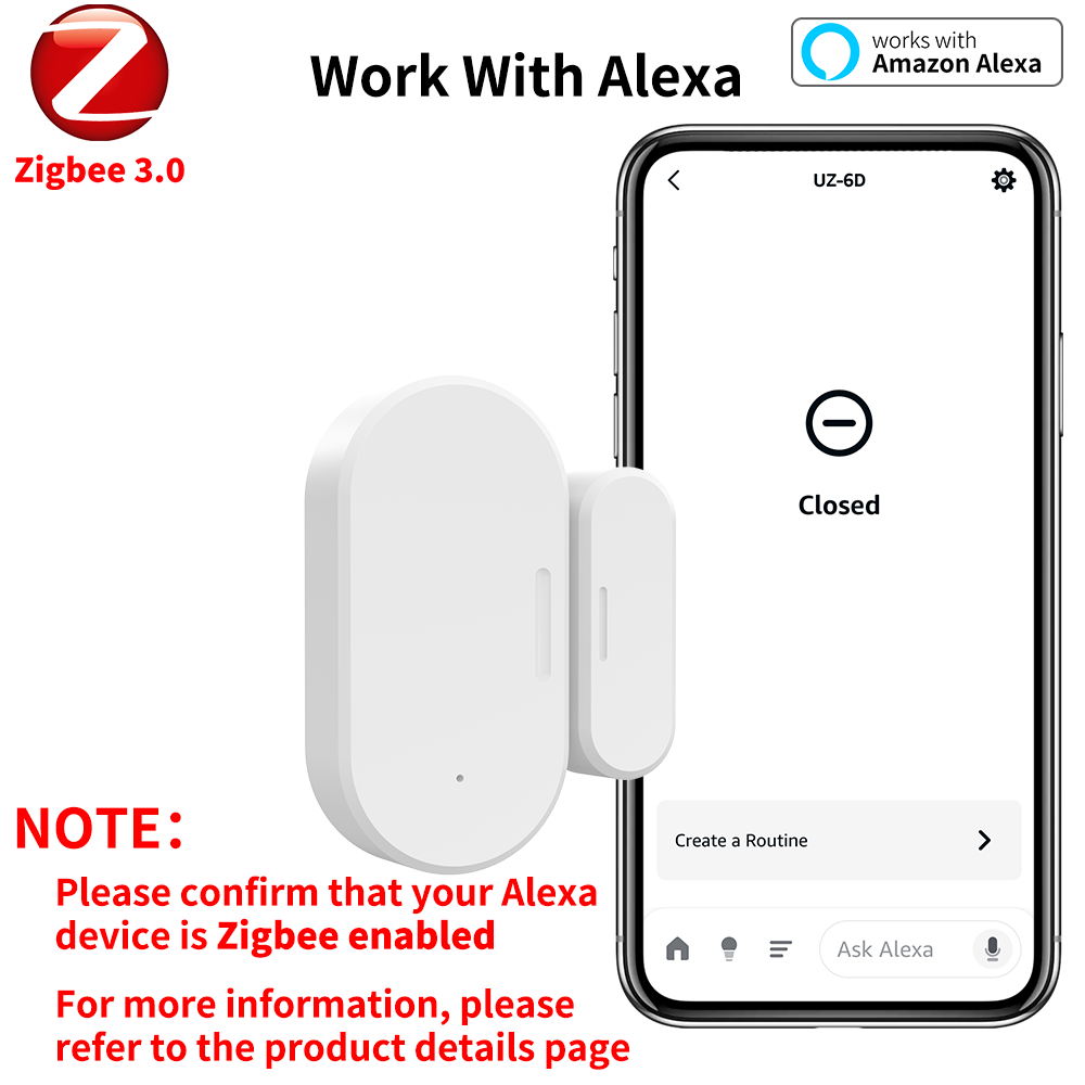 Zigbee Door Window Sensor UZ-5 - Window Alarm Sensor review and price