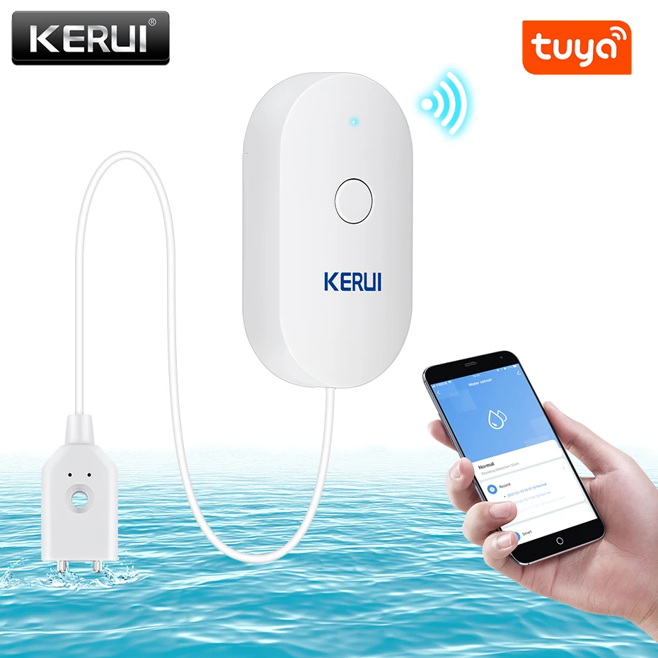 KERUI WiFi Water Sensor Smart  - Home Security Kitchener review and price