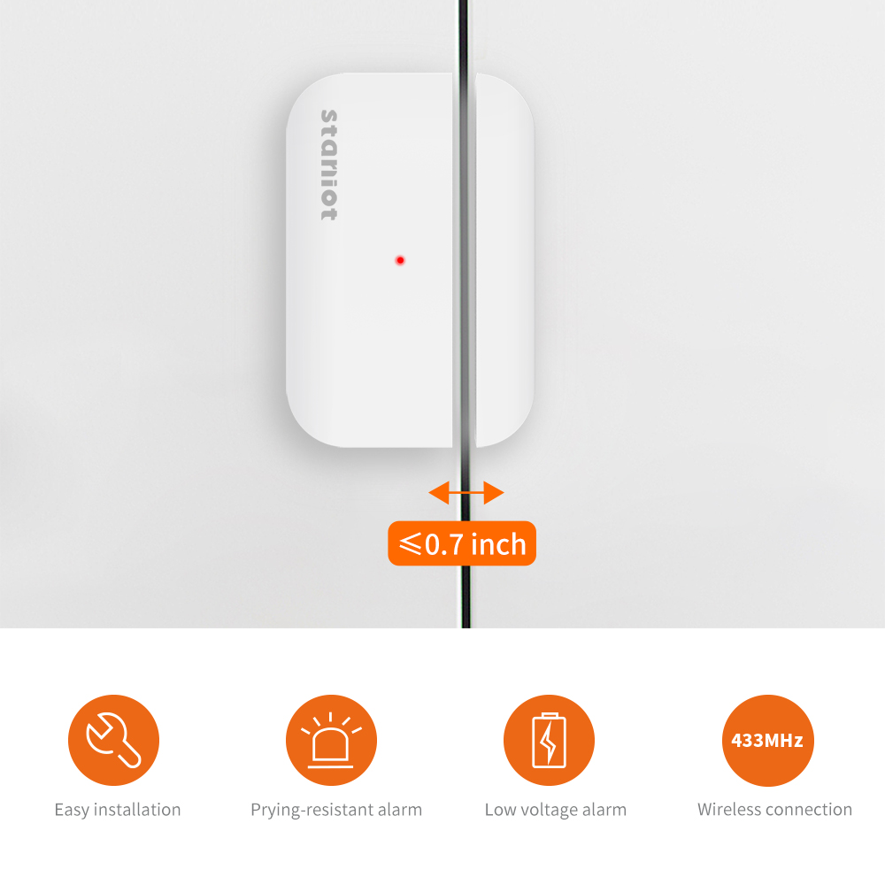 Staniot 5-Year Battery Life Co - Window Alarm Sensor review and price