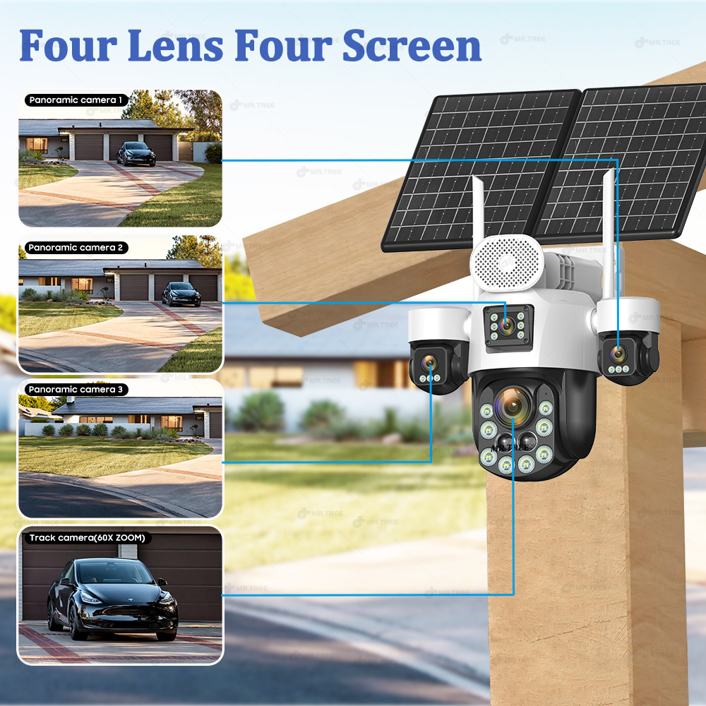 AOV Four Lens Outdoor Surveill - Home Security Product review and price