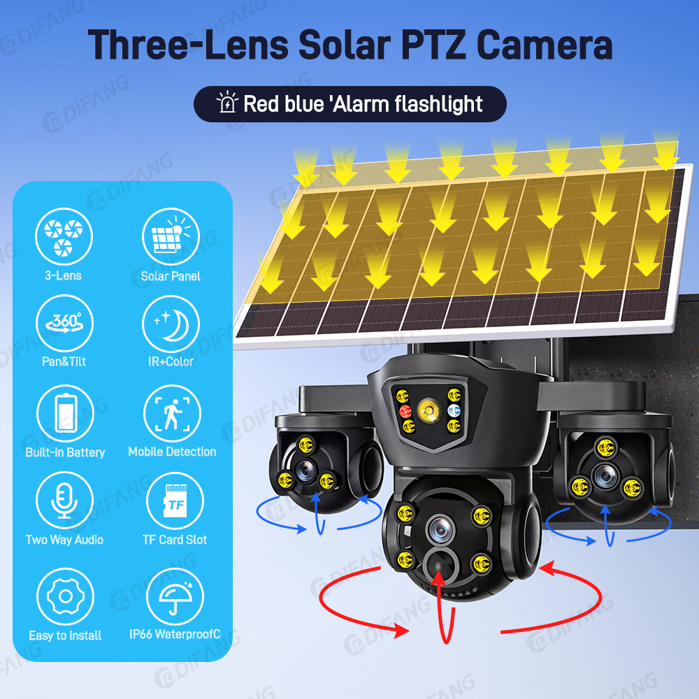 V380 Pro New 20MP WIFI Solar C - Camera Solar Wireless review and price