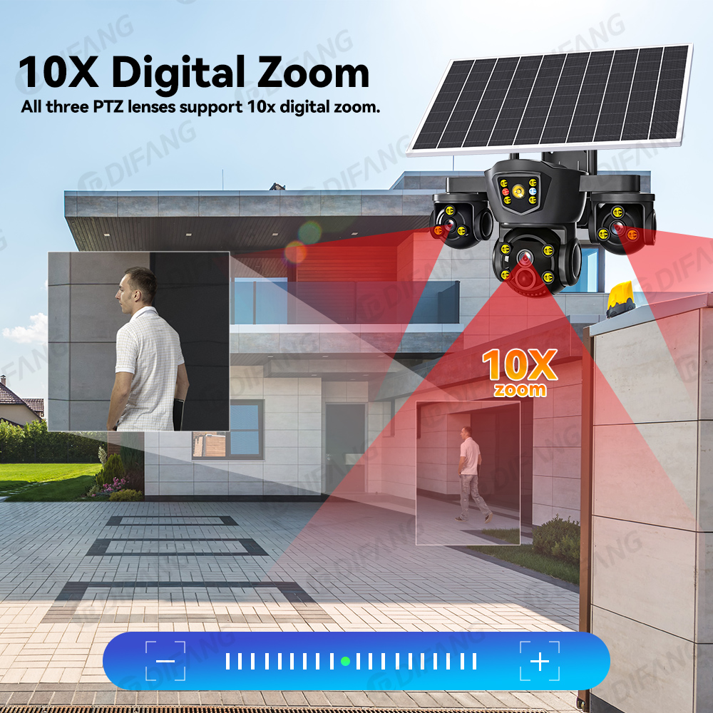 V380 Pro New 20MP WIFI Solar C - Camera Solar Wireless review and price