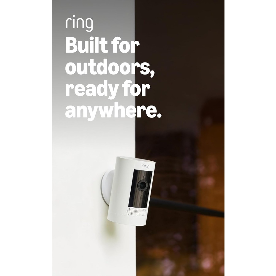 Ring Outdoor Cam Stick Up Cam, - Home Security Ring Camera review and price