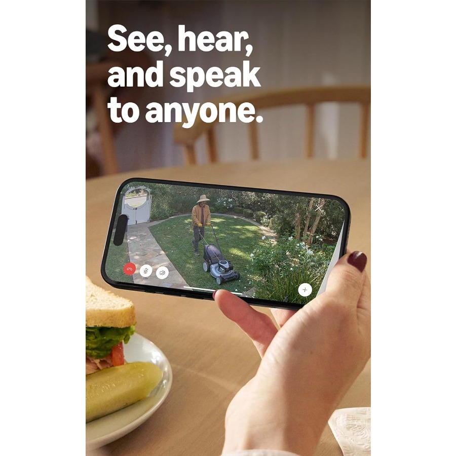 Ring Outdoor Cam Stick Up Cam, - Home Security Ring Camera review and price