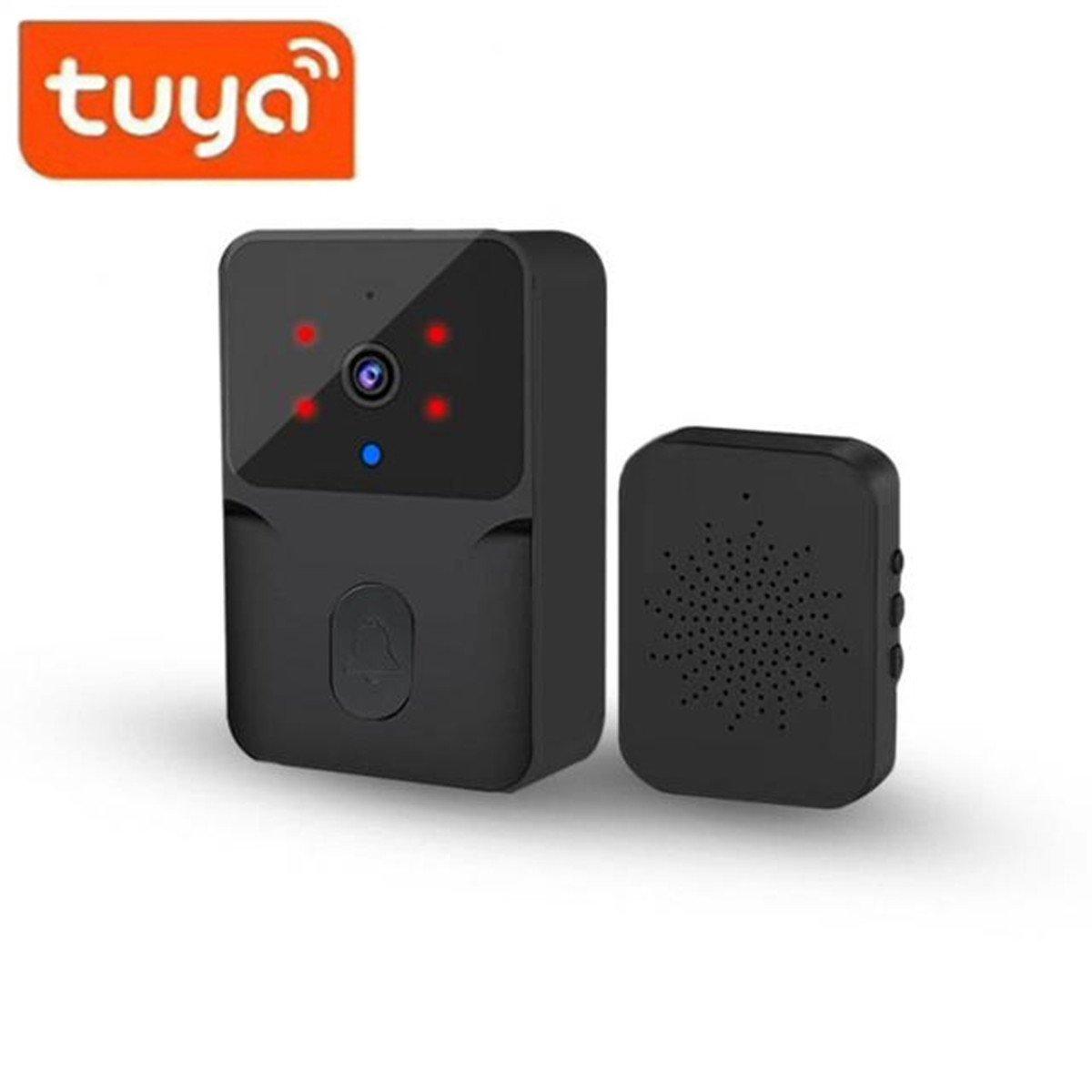 Wireless Doorbell WiFi Tuya Ou - Home Security Doorbell Camera review and price