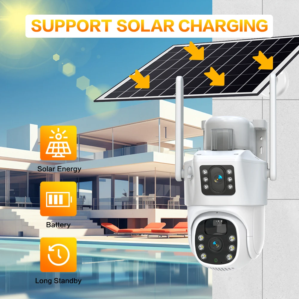 10CH Wireless NVR 4k 8mp Dual  - Camera Solar Wireless review and price