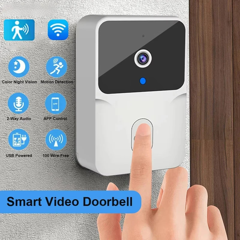 Smart Home WiFi Video Doorbell - Home Security Doorbell Camera review and price