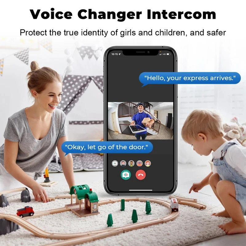 Smart Home WiFi Video Doorbell - Home Security Doorbell Camera review and price