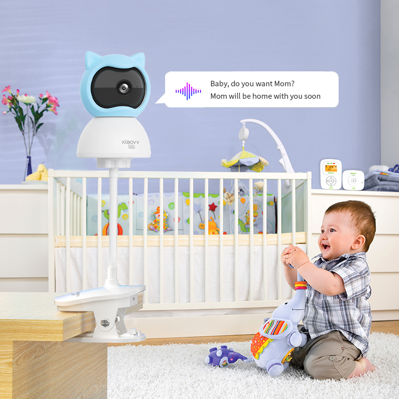 4MP WiFi xiaovv indoor Baby Mo - Home Security Monitoring Service review and price