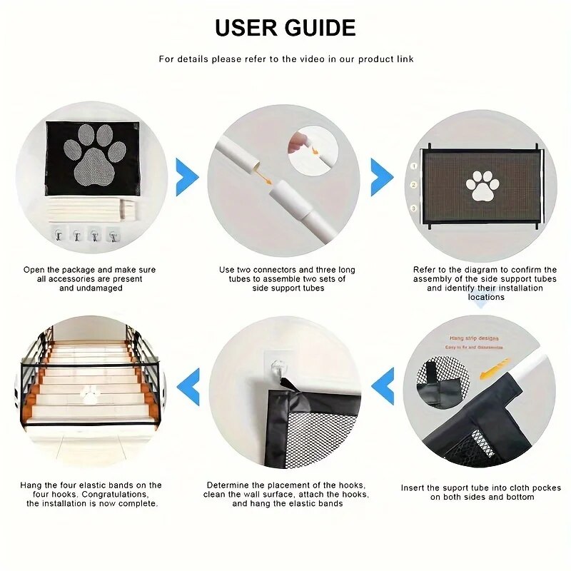 Portable Dog Net Doors, Dog Is - Home Security Fence review and price