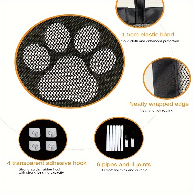 Portable Dog Net Doors, Dog Is - Home Security Fence review and price