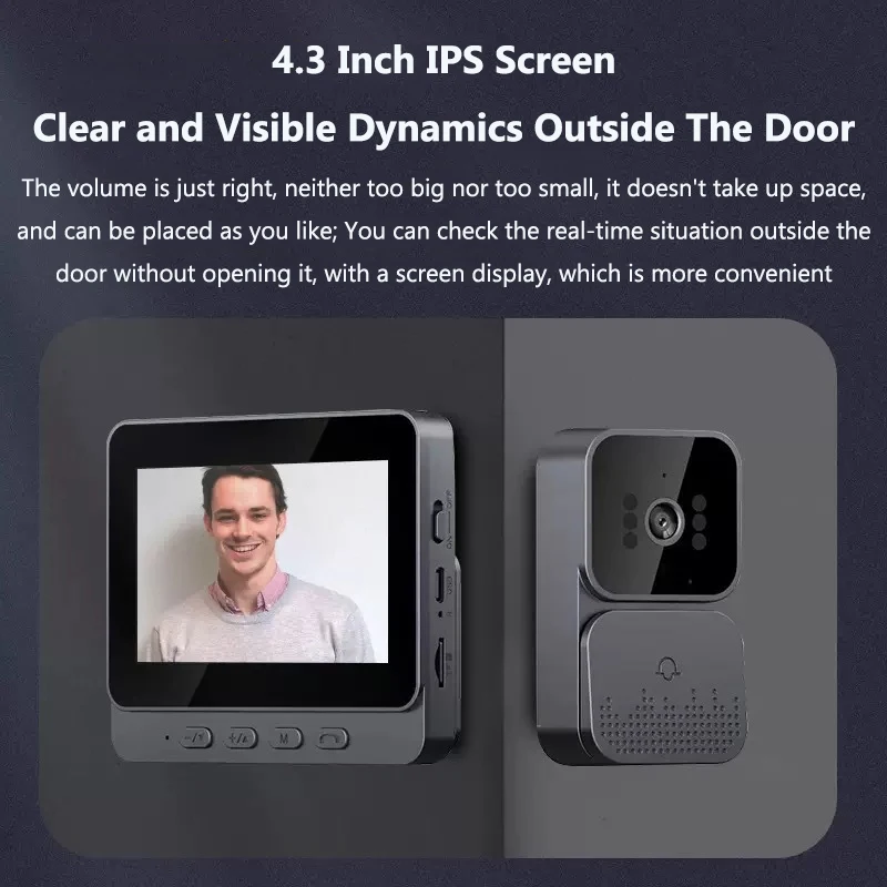 Wireless Video Intercom Doorbe - Home Security Doorbell Camera review and price