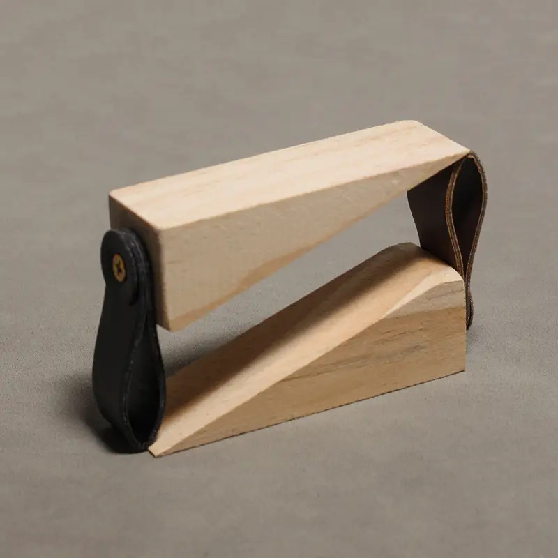 1pc Solid Wood Door Stopper -  - Home Security Jammers review and price