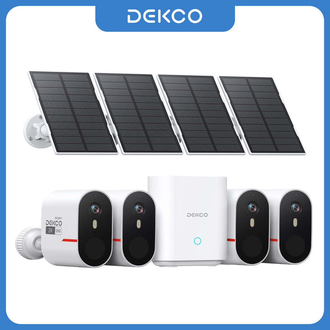 Dekco 3MP WiFi Solar Camera Sy - Camera Solar Wireless review and price