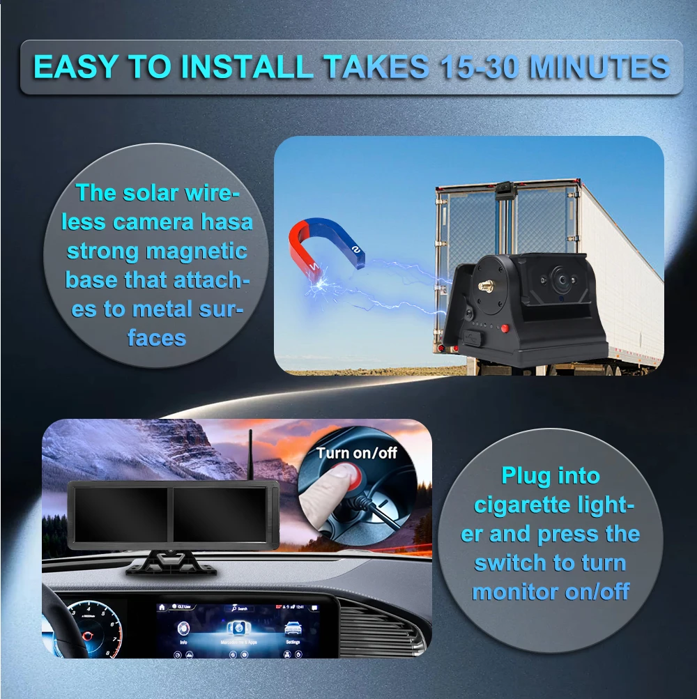 15.6 Inch Android Auto Carpaly - Camera Solar Wireless review and price