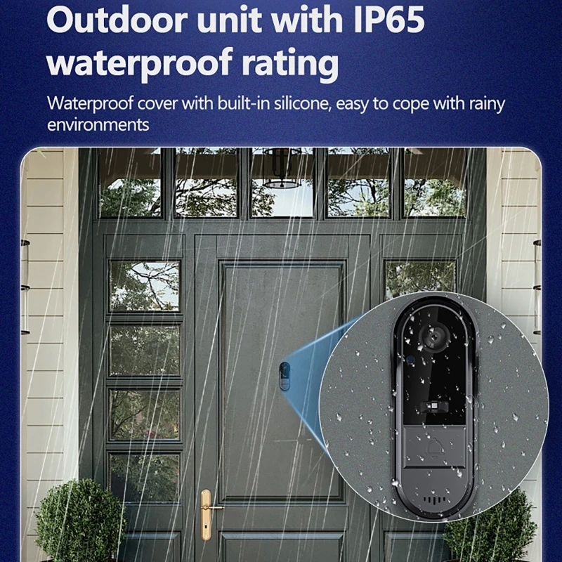 Outdoor Wireless Intercom Door - Home Security Doorbell Camera review and price