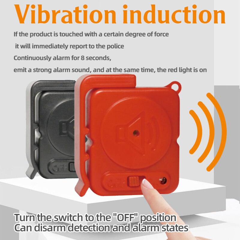 KERUI Wireless Vibration Alarm - Window Alarm Sensor review and price