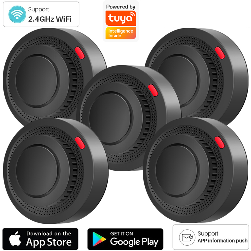 2.4G WiFi Smoke Detector Wirel - Home Security Kitchener review and price