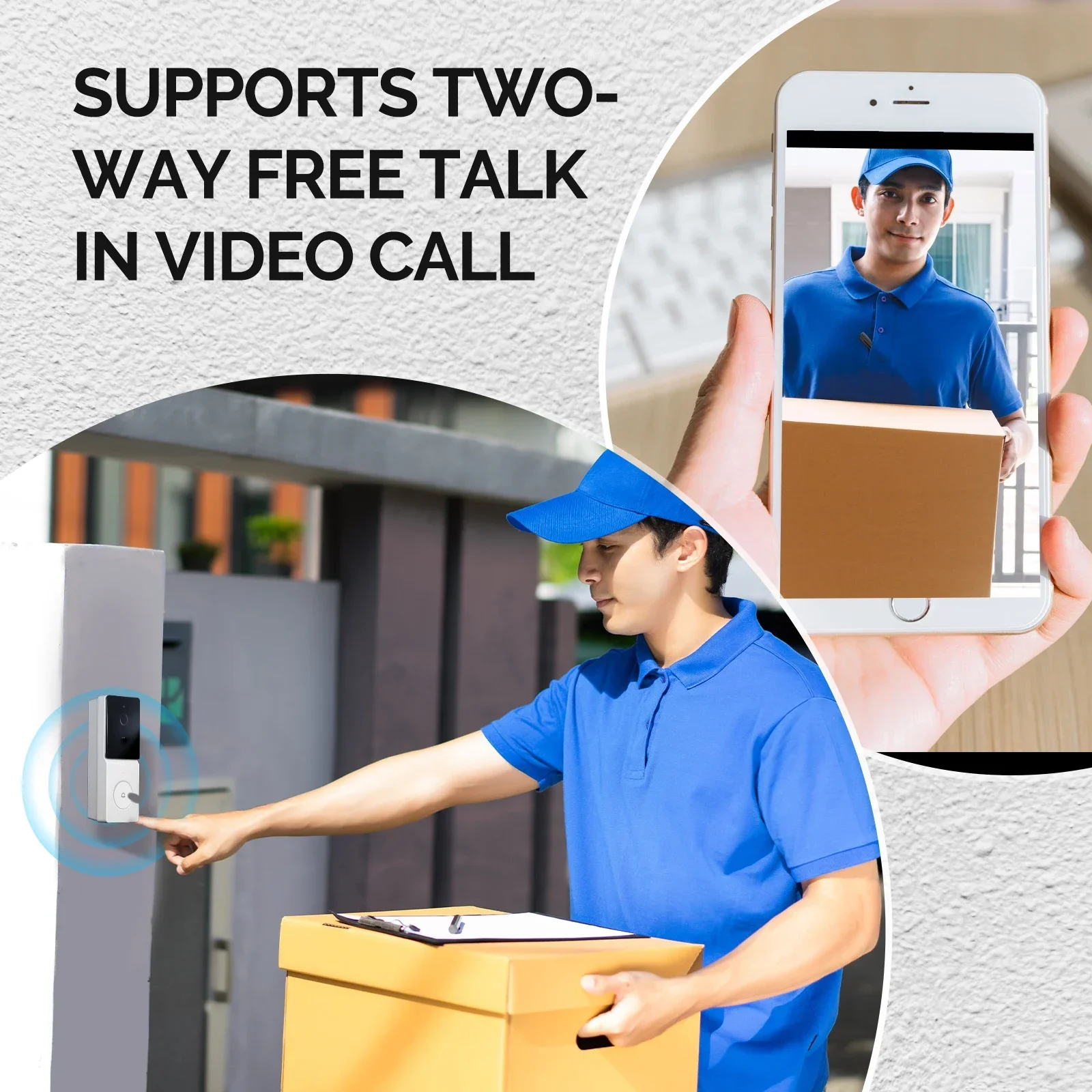 MOES Tuya Smart WiFi Video Doo - Home Security Doorbell Camera review and price